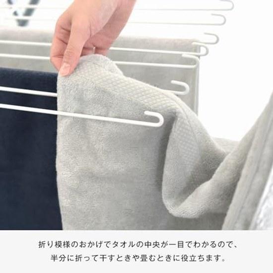 Bloom Imabari Towel Сертифицированный Набор из 2 предметов для Ванной Ciel Гостиничная Спецификация Впитывающий Быстросохнущий Для Сушки в Помещении 100% Хлопок Сделано в Японии (Древесный уголь)