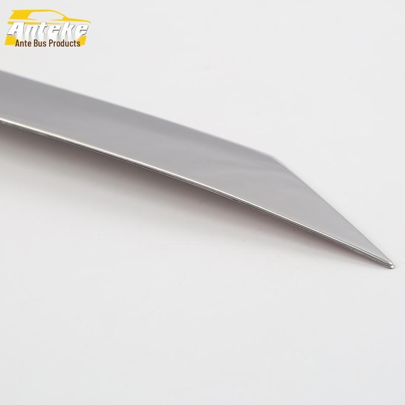 Fits 18 IX35 models: Hood Bright Strip & Front Bumper Lower Trim Decorative Patch - Car Accessories