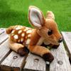 Forest Animal Stuffed Deer Dolls Soft Dolls Simulation Deer Toy Sika Deer Plush  Birthday Gift