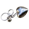 Exquisite Heart Keychain Big Hearts Bag Pendant Alloy Material Keyrings Perfect for Car Keys Bag Backpack Decoration
