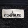 STONE ISLAND 18SS сделано в Италии Вязаный кардиган с длинным рукавом на молнии 3XL черный Biggs Мужской Б/у
