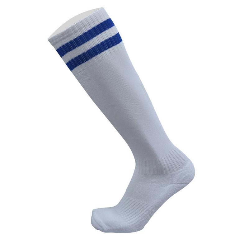 1-3/PCTowel Bottom футбольные носки длинные влагопоглощающие и противоскользящие спортивные носки полосатые детские футбольные носки длиной до колена
