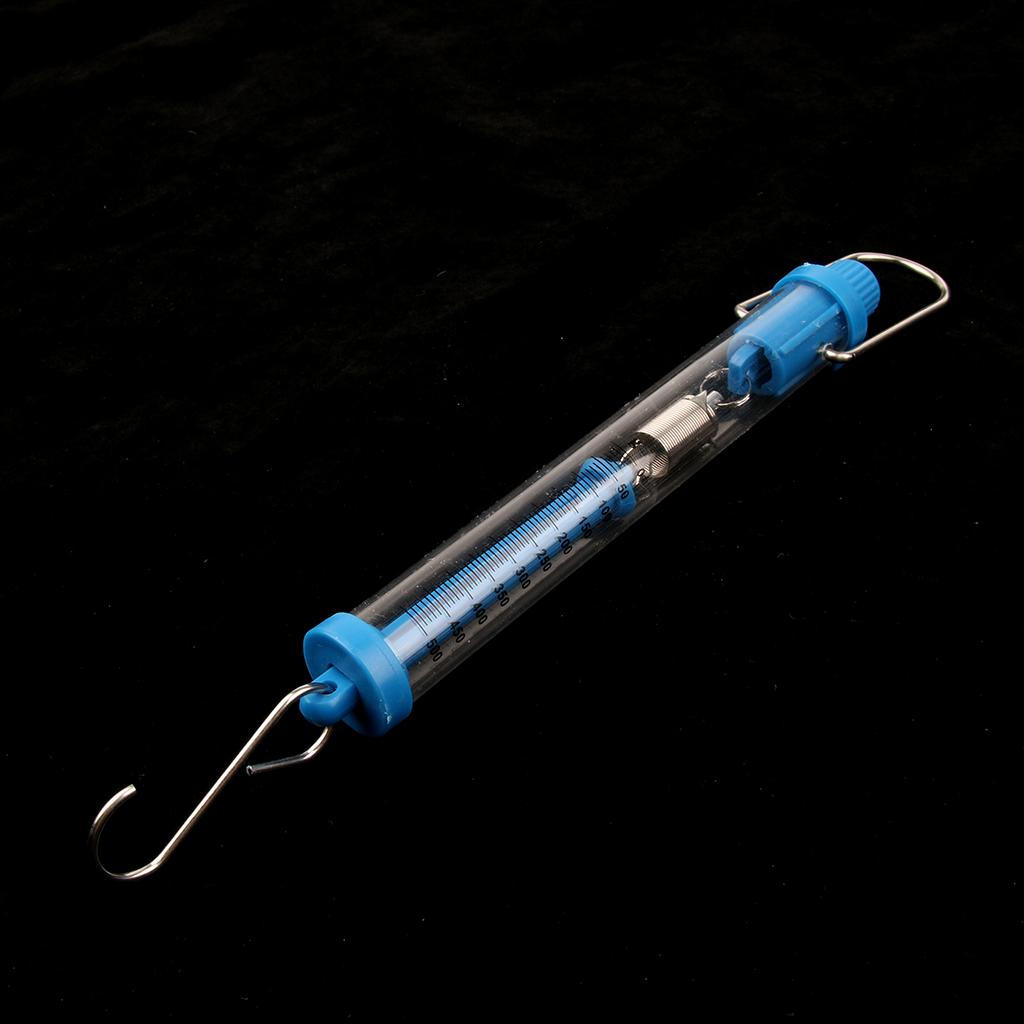 5N Meter Force Spring Dynamometer Dual-scaled Balance for School Physical Experiment