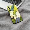 B-BANANA- FISH Black Soft Silicone Phone Case for Samsung Galaxy A73, A71, A72, A70, A53, A52, A51