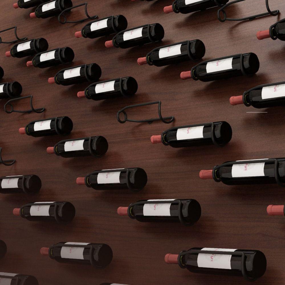 Настенный держатель для винных бутылок Простая современная полка-подставка для вина Винная стойка Барный шкаф