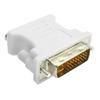 DVI-I 24 + 5-контактный Dvi-Vga адаптер видеоконвертера «папа-мама» для ПК, ноутбука, видеокарты