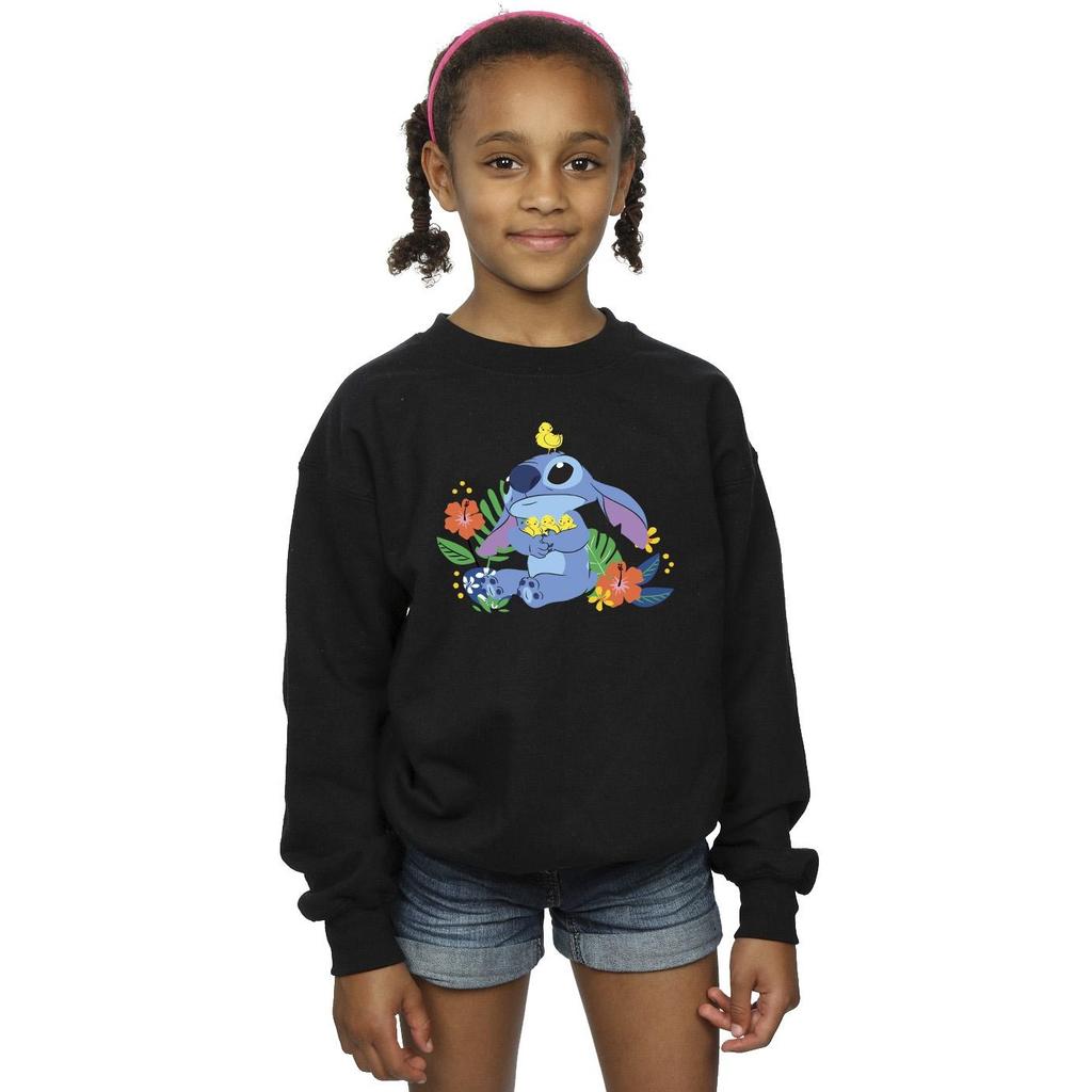 Disney Girls Lilo & Stitch Birds Sweatshirt