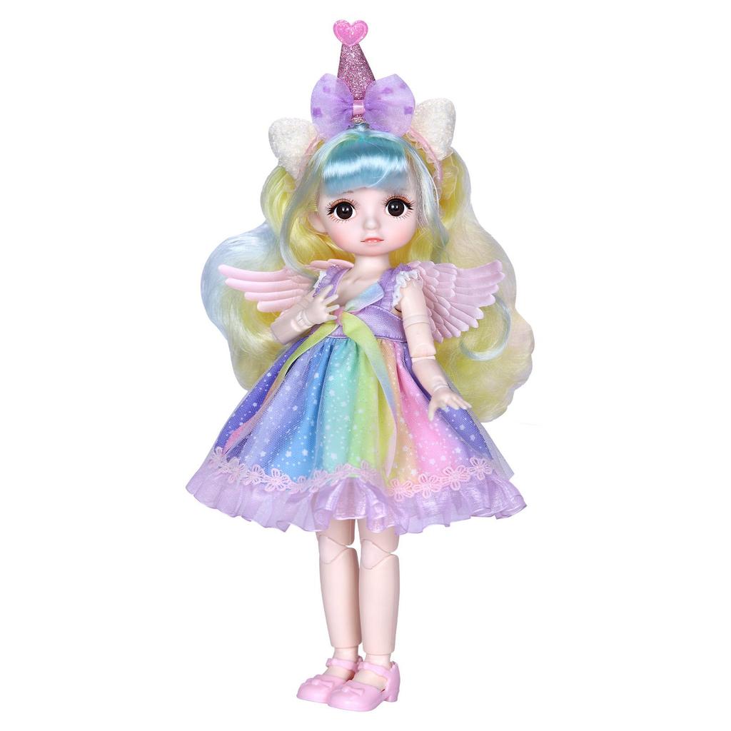 Кукла BJD 30 см, Девочка Снежная Королева, Игрушка, Материал ABS, Ограниченная Коллекция