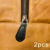 2x Брелоки для молнии из ПУ кожи, сменные брелоки для молний для рюкзаков, багажных сумок