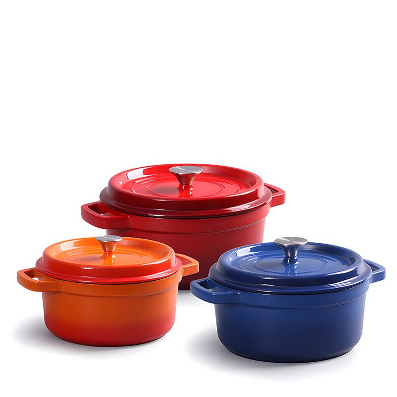 Tinle Cast Iron Enamel Dutch Oven