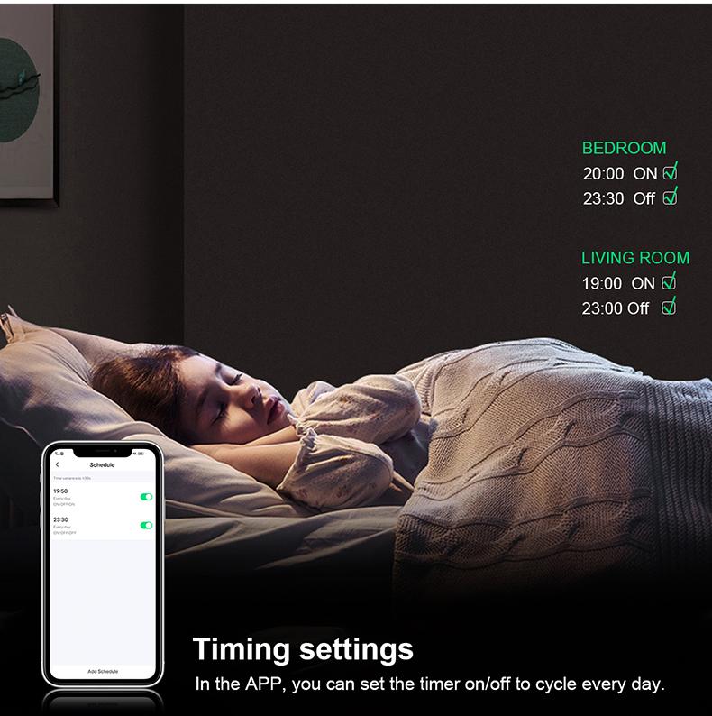 Smart Life Tuya Wi-Fi RGB светодиодные ленты контроллер RGB DC 5 В-24 В встроенный микрофон синхронизация музыки работает с Alexa Google Home