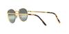 Sunglasses RB3637 Legend Dark Green Gradient Polarized Silver Contrast Enhancement Size 53 Ray-Ban Gold/Crystal Lenses,