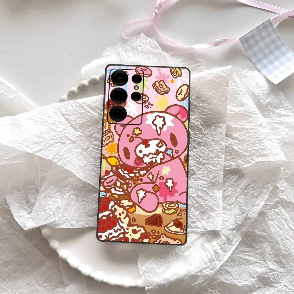 Cartoon G-gloomys Bear Phone Case For Samsung S 24 Fe 25 Ultra Plus 20 Lite 21 30 22 23 24 22 Ultra 5G Fundas