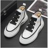 High Top Men's Shoes 2024 New Autumn Thick-Soled Small White Shoes Male Fashionble Air-cushion Casual Board Shoe Luxury Sneakers