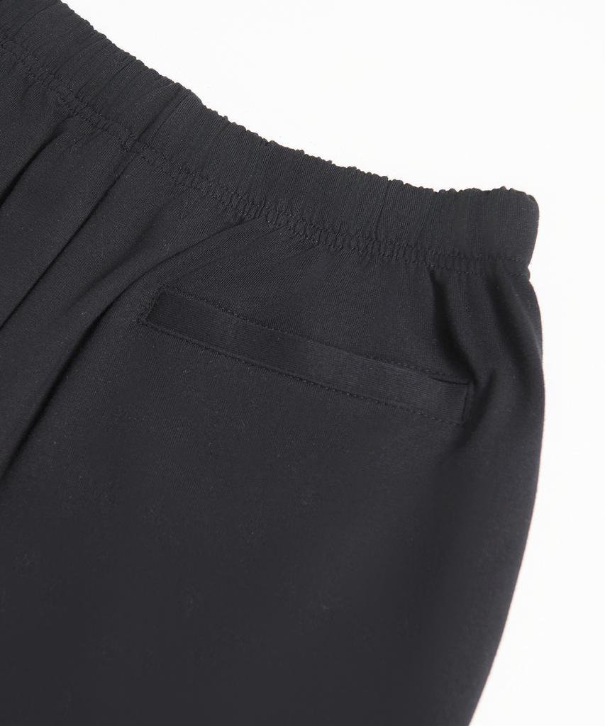TEN PAST SEVEN Logo Sweat Shorts - Black