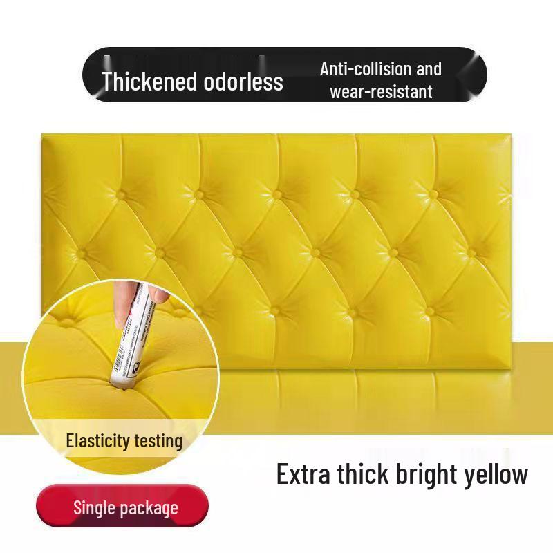 Самоклеящаяся мягкая подушка-спинка для детской прикроватной тумбочки