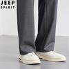 Мужские повседневные брюки JEEP SPIRIT из лиоцелла и льна, прямого кроя
