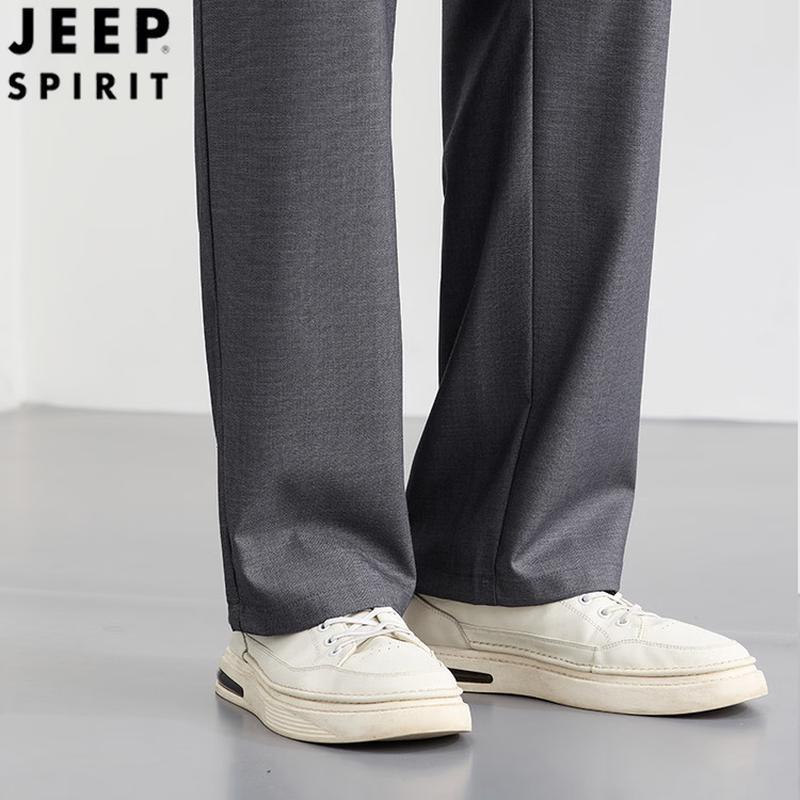 Мужские повседневные брюки JEEP SPIRIT из лиоцелла и льна, прямого кроя