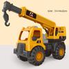 Большой размер инженерной модели автомобиля, пластиковый экскаватор, кран-миксер, самосвал, автомобили, игрушечный набор для детей, мальчиков, уличная игра с песком