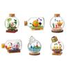 Re-Ment PVC Pikmin Terrarium Collection Box Set of 6, Each 80x140x80mm, Terrarium Ornaments