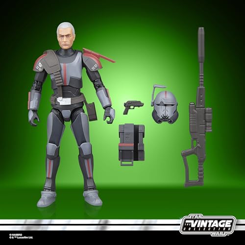 [.co.jp Exclusive] Hasbro Star Wars Vintage Collection Crosshair, Star Wars: The Bad Batch Premium 9.5 Cm Collectible Action Figure G0918 Authentic