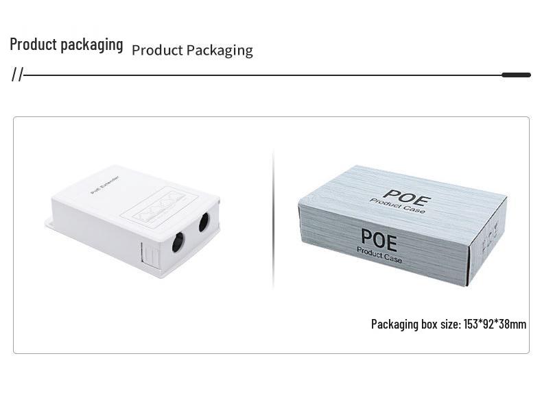 Стандартный водонепроницаемый PoE-ретранслятор 1-к-4 для камер и расширителей точек доступа.