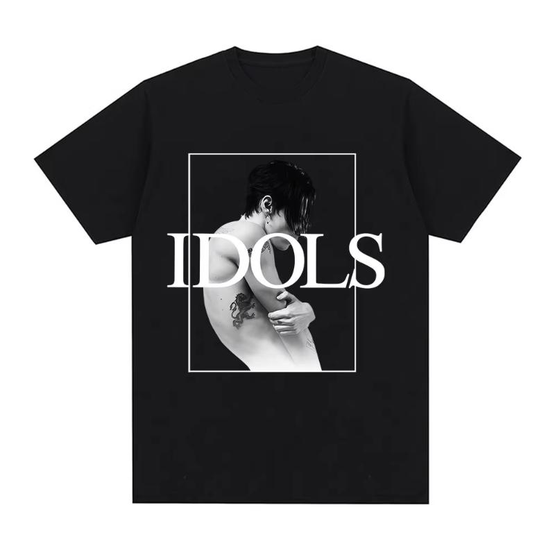 Yungblud Idols 2025 Album Tour T Shirts Unisex Unisex Clothing Fashion Gothic Short Sleeve Tshirts Casual Cotton Oversized Tshirt