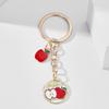 Брелок для ключей Creative Alloy Dropping Fruit Cartoon - корейский брелок для ключей от машины и сумки