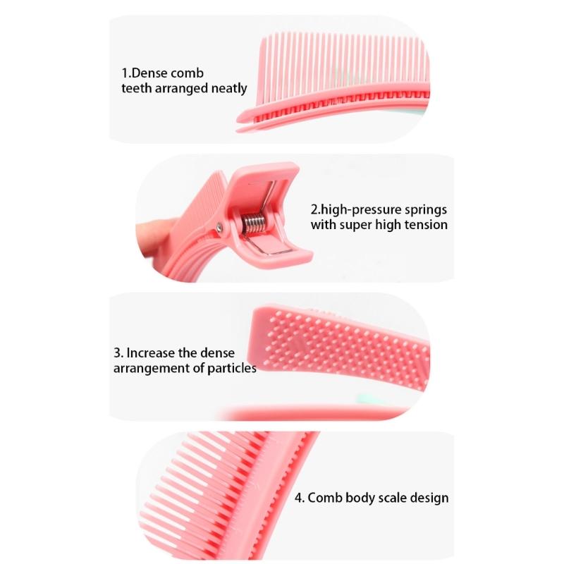 Hair Salon Clip Hair Sectioning Clips Barber Grips Hairdressing Styling Clips Hair Styling Tool for Salon Hair Styling