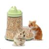 Large Capacity Hamster Feeder Automatic Pet Food Box Feeding Container Small Pet Food Bowl  Home