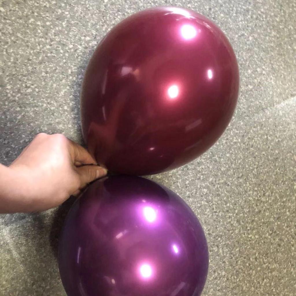 Набор двухслойных воздушных шаров «Вишня» для Дня святого Валентина, свадеб и праздников