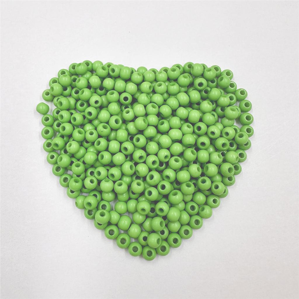 Home Party Supplies Findings DIY Crafts Handmade Material Jewelry Accessories Acrylic Loose Beads 500PCS Soild Color 4mm For Jewelry Making