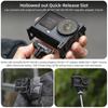 Быстросъемный Фотографический Уличный Рукоятка-Ручка Комплект 2-в-1 Съемная С Холодным Башмаком Рукоятка для Камеры Легкая для DJI Osmo Action 6