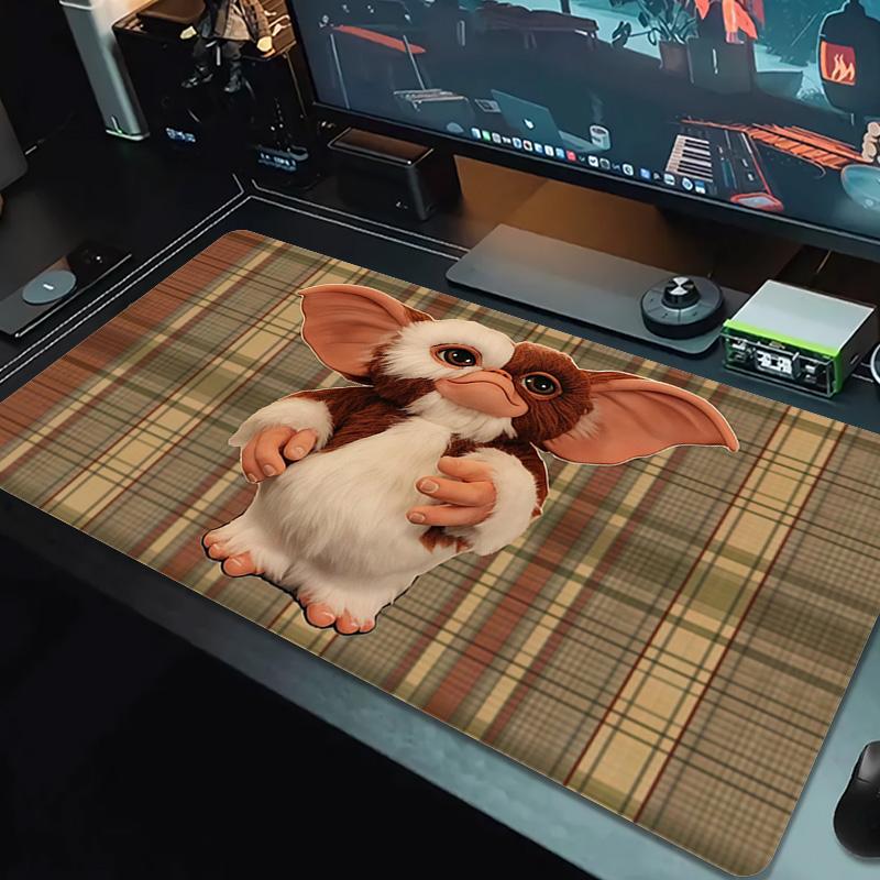 Gremlins Print Cushion Non-slip Laptop Tablet Big Mousepad XXL Mat Mini PC Playmat With Lock edge