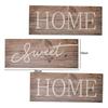 The Feeling of Returning Home Letters Sign Rustic Style English Letter Hanging Board  Wedding