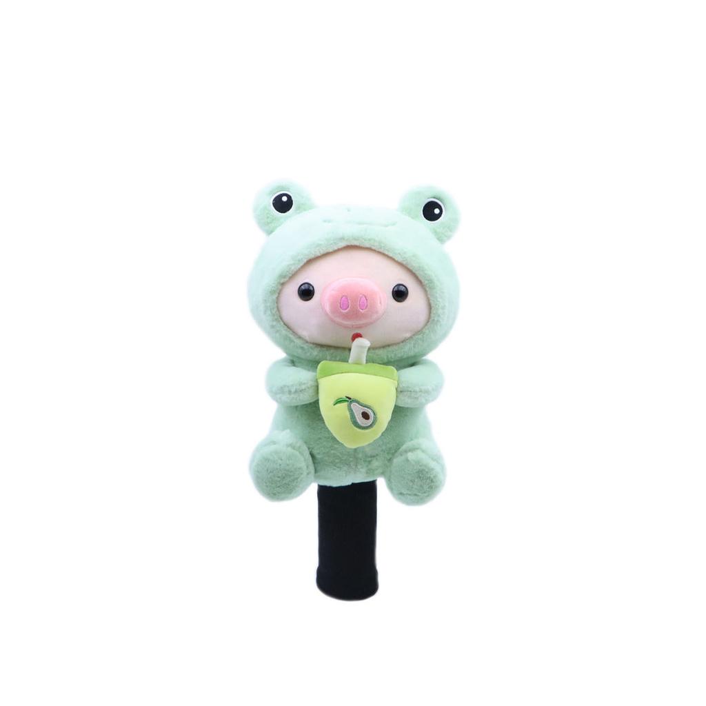Cartoon Animal Golf Head Cover Set - Ultra Soft Plush Driver Iron Headcovers with Anti-Slip Design, Easy Install & Storage