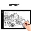A3/A4 LED Drawing  Board Tracing Light Box Adjustable Dimmable USB Power Artcraft Pad for Diamond Painting Sketching Animation