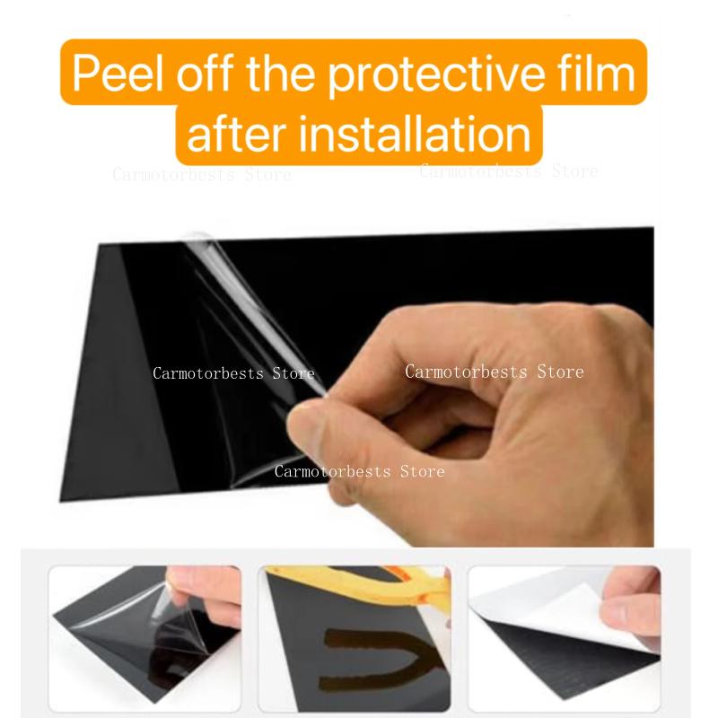 Glossy Black Pillar Posts Fit For Hyundai Accent HC/YC Verna Solaris 2018 2019 2020 2021 2022 Door Window Decal Sticker Cover