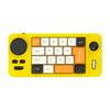RGB Механическая игровая клавиатура с горячей заменой, проводная, с колесиком регулировки громкости, джойстиком, подсветкой, 19 клавиш, программируемая клавиатура для компьютера, ноутбука