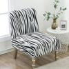 Чехол на стул без подлокотников с геометрическим рисунком, чехол для одного дивана, табурета, современный акцент, эластичные чехлы на стулья, эластичный защитный чехол для дивана