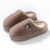 Cotton Shoes Autumn and Winter Fashion Cotton Mop Plush Cotton Slippers Household Warm Plush Couple Slippers