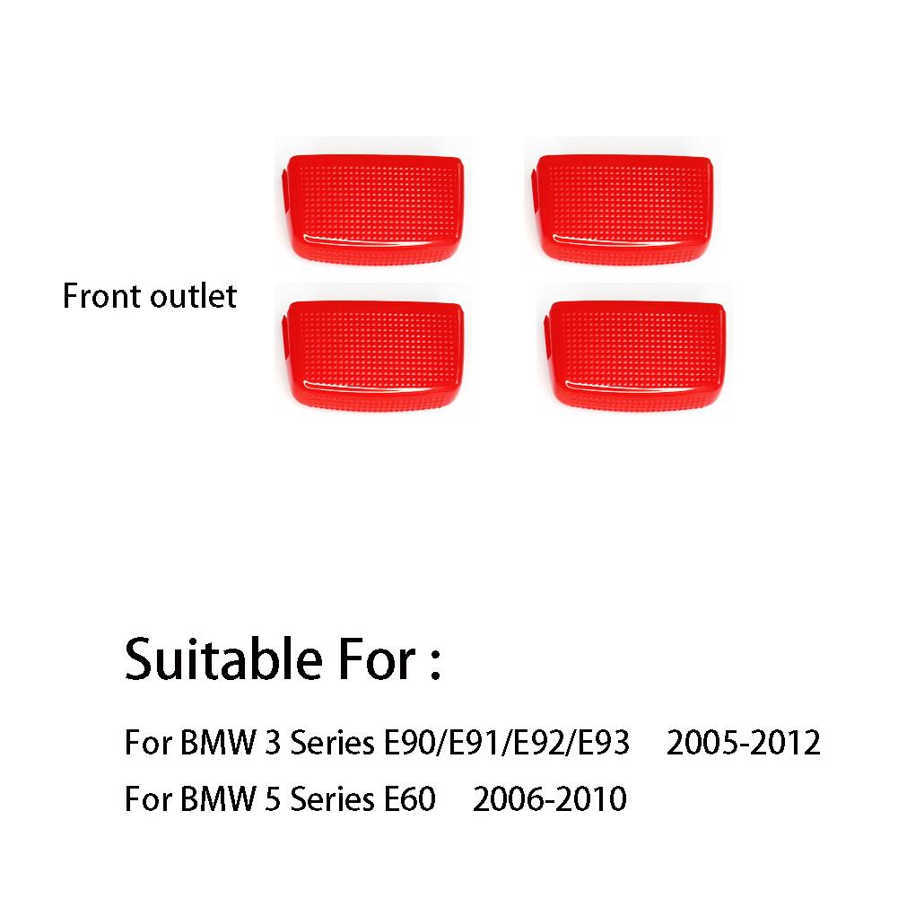 Автомобильный рядный зажим для вентиляционного отверстия, зажим для вентиляционного отверстия для кондиционера для BMW 3 серии E90 E91 E92 E93/5 серии E60