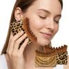 With Storage Box Lymphatic Contour Face Brush Square Shape Contour Face Brush  Skincare Treatment