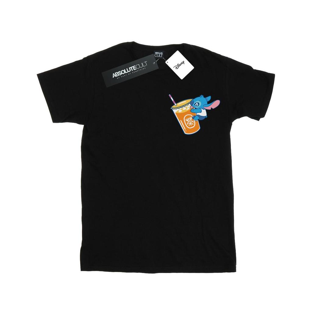 Disney Womens/Ladies Lilo And Stitch Drink Cotton Boyfriend T-Shirt