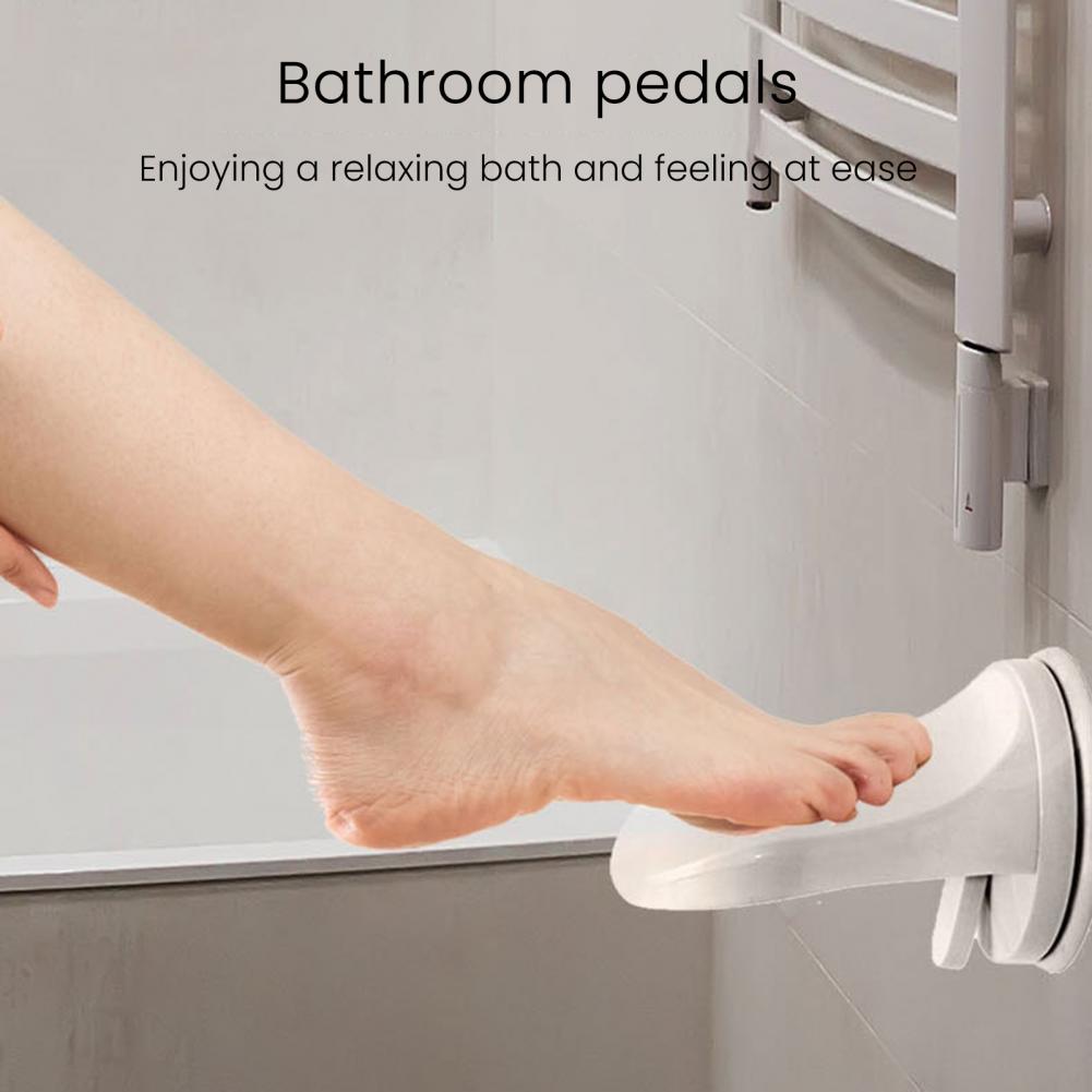Подставка для ног для ванны, душевого кресла, эргономичное противоскользящее душевое кресло с подставкой для ног, поддерживающее осанку, аксессуары для ванной комнаты.