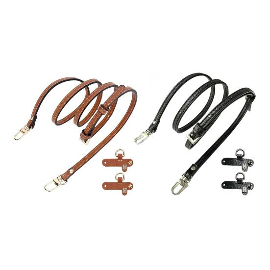 Регулируемый комплект ремней для сумки, искусственный кожаный плечевой ремень с металлическими пряжками, сменный ремень для сумки через плечо для женской мини-сумки через плечо