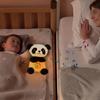 Breathing Soothing Panda,Panada Sound Machine with Lights and Music Sensory Plushies Panada Toy for Baby
