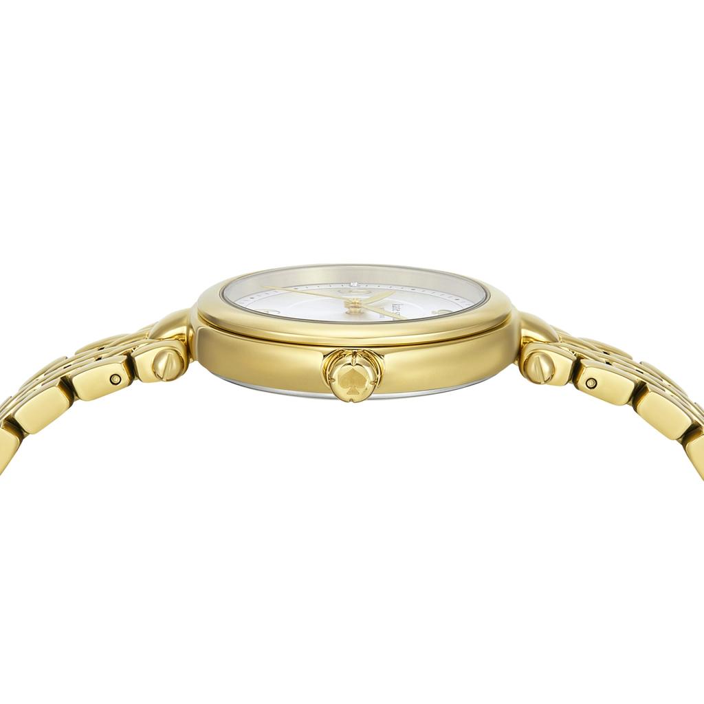 Kate Spade New York Gracie Round KSW1871 Gold Watch Women's