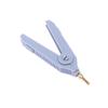 1Pc Alligator Clip 90Mm Kelvin Copper Gold Plate Clip Lcr Test Clip Duckbill Clip For Precision Electrical Instrument Tool