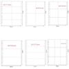 PP A4 Kpop Photocard  Binder Multiple Pockets Card Stamp Die Jewelry Storage Photo Album Sleeves